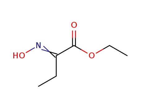 Molecular Structure of 5339-83-3 (ethyl (2Z)-2-(hydroxyimino)butanoate)