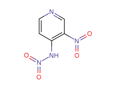 Molecular Structure of 15367-01-8 (nitro-(3-nitro-[4]pyridyl)-amine)