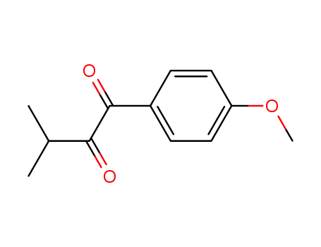Molecular Structure of 33810-04-7 (1,2-Butanedione, 1-(4-methoxyphenyl)-3-methyl-)
