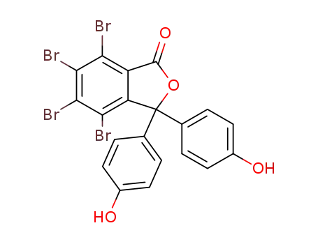 Molecular Structure of 13027-28-6 (4,5,6,7-TETRABROMOPHENOLPHTHALEIN)