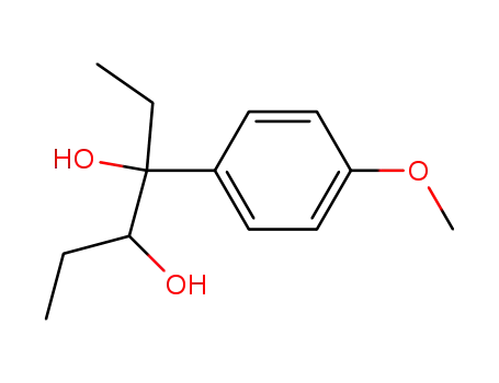 3-(4-methoxy-phenyl)-hexane-3,4-diol