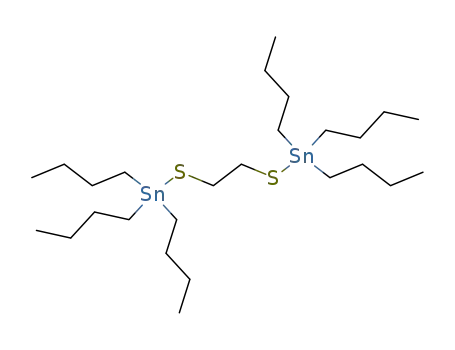 Molecular Structure of 35525-50-9 (bis(tri-n-butylstannyl) ethane dithiolate)