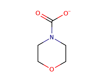 Molecular Structure of 55027-97-9 (morpholine-4-carboxylic acid)