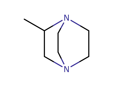 Molecular Structure of 1193-66-4 (1,4-Diazabicyclo[2.2.2]octane,2-methyl-)