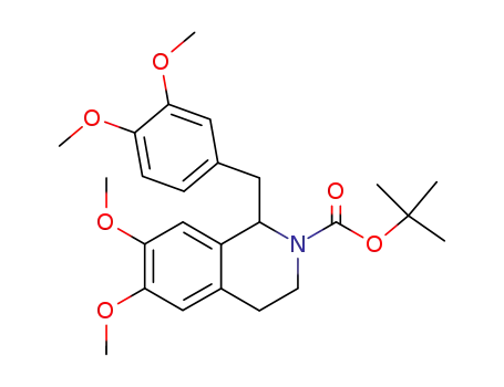 3,4-dihydro-6,7-dimethoxy-1-(3,4-dimethoxyphenyl)methyl-2(1H)-isoquinolinecarboxylic acid 1,1-dimethylethyl ester
