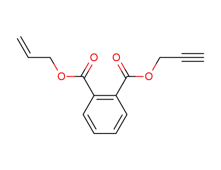 Molecular Structure of 182342-88-7 (Phthalic acid 1-allyl ester 2-prop-2-ynyl ester)