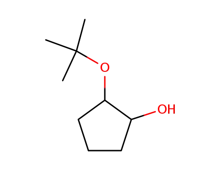 Molecular Structure of 142052-71-9 (Cyclopentanol, 2-(1,1-dimethylethoxy)-)