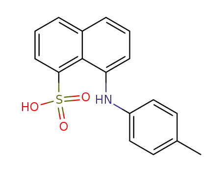 1-Naphthalenesulfonic acid, 8-[(4-methylphenyl)amino]-