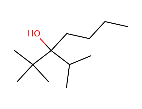 Molecular Structure of 102968-76-3 (3-isopropyl-2,2-dimethyl-heptan-3-ol)