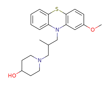 Molecular Structure of 13093-88-4 (perimetazine)