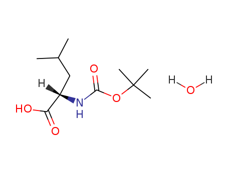 N-[(1,1-Dimethylethoxy)carbonyl]leucine monohydrate