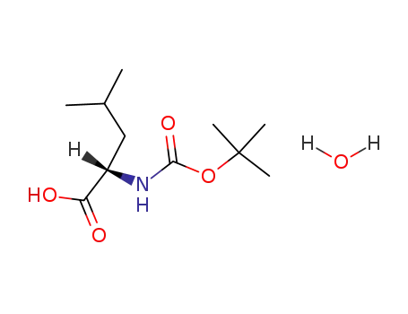 Boc-DL-Leu-OH H2o