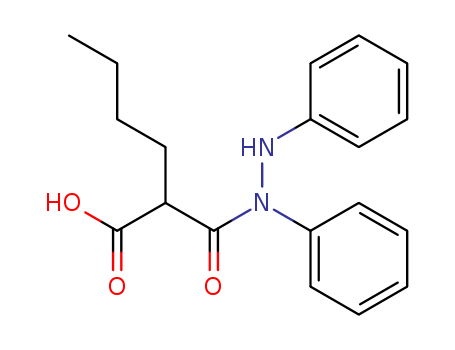 Propanedioic acid,2-butyl-, 1-(1,2-diphenylhydrazide)