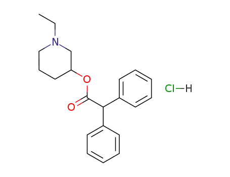 Molecular Structure of 129-77-1 (PIPERIDOLATE HYDROCHLORIDE)