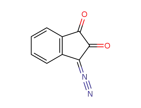 Molecular Structure of 147688-73-1 (1-diazoindan-2,3-dione)