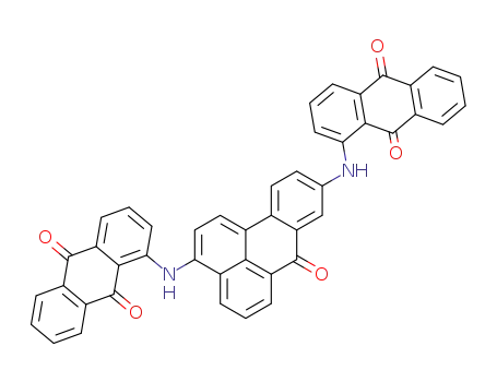Molecular Structure of 129-22-6 (1,1'-[(7-oxo-7H-benz[de]-3,9-anthrylene)diimino]dianthraquinone)