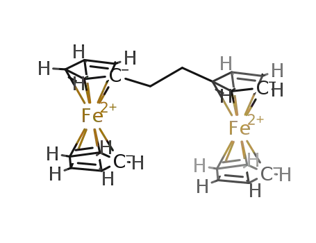 Molecular Structure of 12156-05-7 (1,2-DIFERROCENYLETHANE, 98)