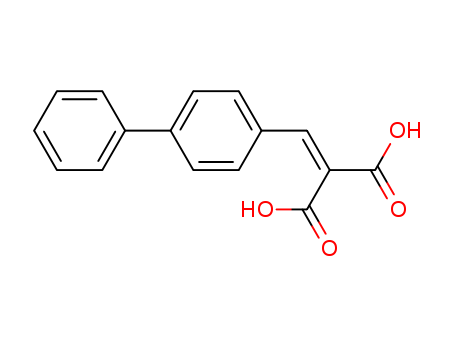 Propanedioic acid,2-([1,1'-biphenyl]-4-ylmethylene)- cas  6287-94-1