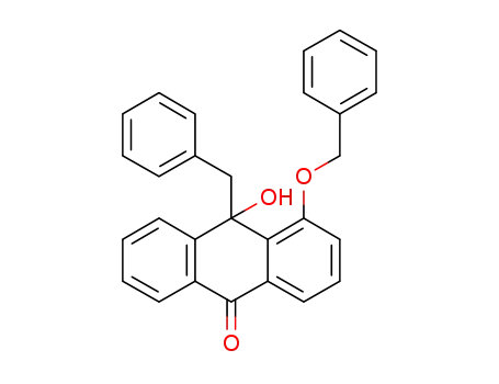 10-benzyl-4-(benzyloxy)-10-hydroxyanthracen-9(10H)-one