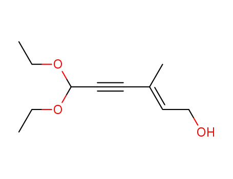 2-Hexen-4-yn-1-ol, 6,6-diethoxy-3-methyl-, (E)-