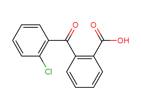 Molecular Structure of 5543-24-8 (Benzoic acid, 2-(2-chlorobenzoyl)-)