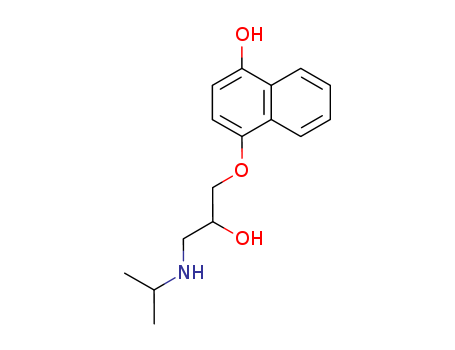 4-[2-HYDROXY-3-[(ISOPROPYL)AMINO]PROPOXY]-1-NAPHTHALENOL HCL