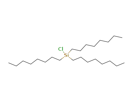 Molecular Structure of 18768-14-4 (chloro(trioctyl)silane)