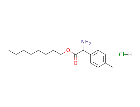 Amino-p-tolyl-acetic acid octyl ester; hydrochloride