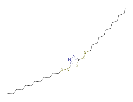 1,3,4-Thiadiazole,2,5-bis(dodecyldithio)-