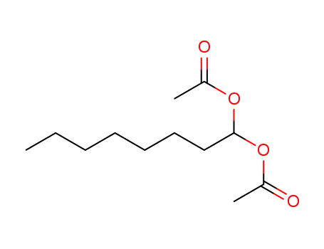 Molecular Structure of 23162-72-3 (octylidene diacetate)