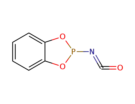 Molecular Structure of 55550-17-9 (BENZO-[1,3,2]-DIOXA-PHOSPHOL-2-YL ISOCYANATE)