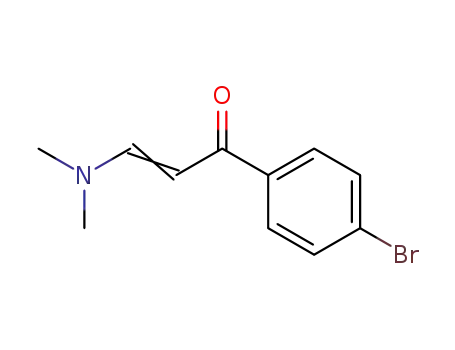 Molecular Structure of 73387-60-7 (1-(4-BROMOPHENYL)-3-(DIMETHYLAMINO)-2-PROPEN-1-ONE)