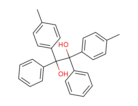 Molecular Structure of 808-12-8 (1,2-BIS(4-METHYLPHENYL)-1,2-DIPHENYL-1,2-ETHANEDIOL)
