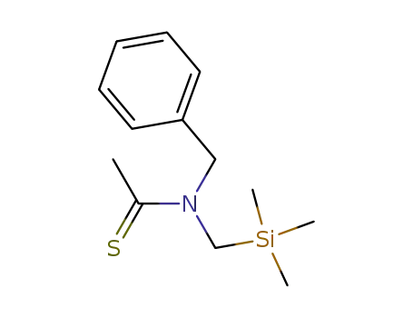 Ethanethioamide, N-(phenylmethyl)-N-[(trimethylsilyl)methyl]-