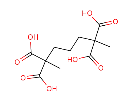Molecular Structure of 412033-47-7 (heptane-2,2,6,6-tetracarboxylic acid)