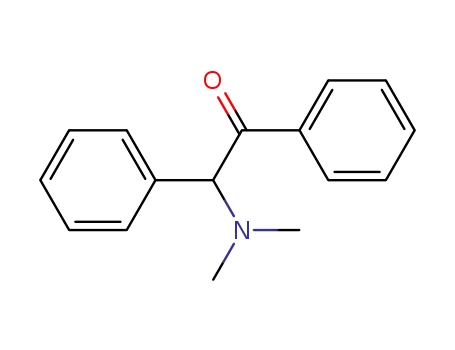 Molecular Structure of 36713-33-4 (2-(dimethylamino)-1,2-diphenylethanone)