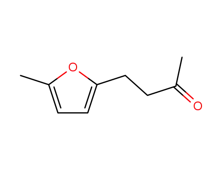 Molecular Structure of 13679-56-6 (4-(5-Methyl-2-furyl)butan-2-one)