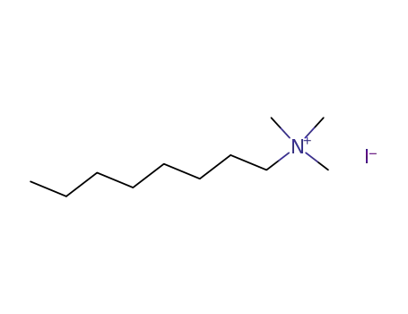 Molecular Structure of 14251-76-4 (1-Octanaminium, N,N,N-trimethyl-, iodide)
