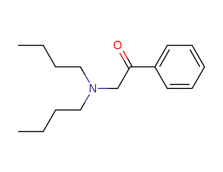 Molecular Structure of 787-83-7 (Ethanone, 2-(dibutylamino)-1-phenyl-)