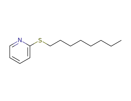 Molecular Structure of 26891-70-3 (2-(Octylthio)pyridine)