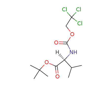 L-Valine, N-[(2,2,2-trichloroethoxy)carbonyl]-, 1,1-dimethylethyl ester