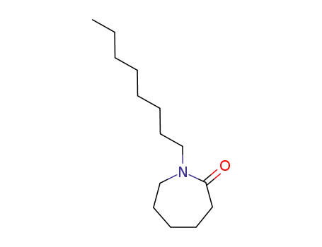 Molecular Structure of 59227-88-2 (N-OCTYL CAPROLACTAM)