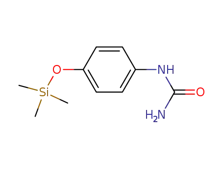 Molecular Structure of 100238-66-2 ((4-Trimethylsilanyloxy-phenyl)-urea)