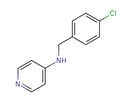 N-[(4-chlorophenyl)methyl]pyridin-4-amine