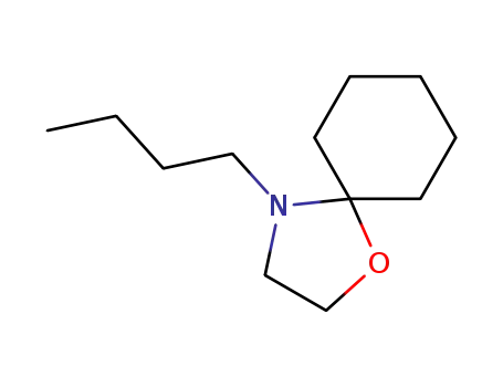 Molecular Structure of 51370-34-4 (4-Butyl-1-oxa-4-aza-spiro[4.5]decane)