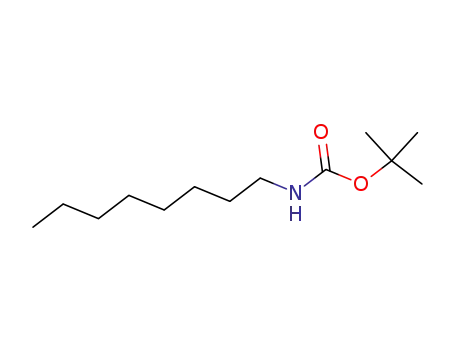 Molecular Structure of 101506-39-2 (Carbamic acid, octyl-, 1,1-dimethylethyl ester)
