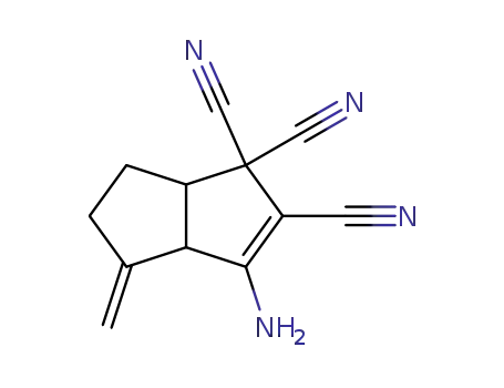 3-Amino-4-methylene-4,5,6,6a-tetrahydro-3aH-pentalene-1,1,2-tricarbonitrile