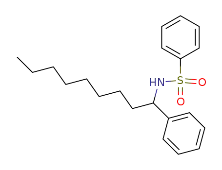Molecular Structure of 69849-47-4 (N-(1-Phenyl-nonyl)-benzenesulfonamide)