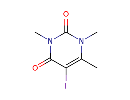 2,4(1H,3H)-Pyrimidinedione,5-iodo-1,3,6-trimethyl-