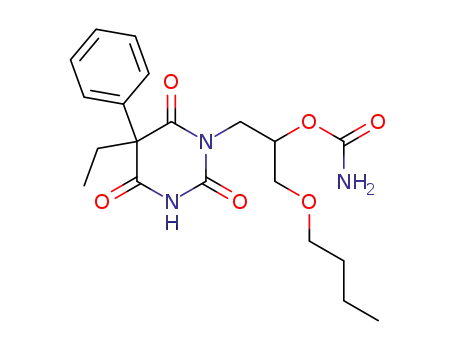 Molecular Structure of 13246-02-1 (febarbamate)